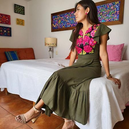 Casa Los Arquitos B&B Oaxaca Bagian luar foto